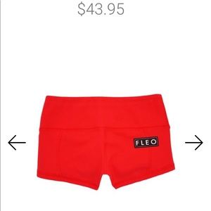 Fleo low rise contour scarlet flame